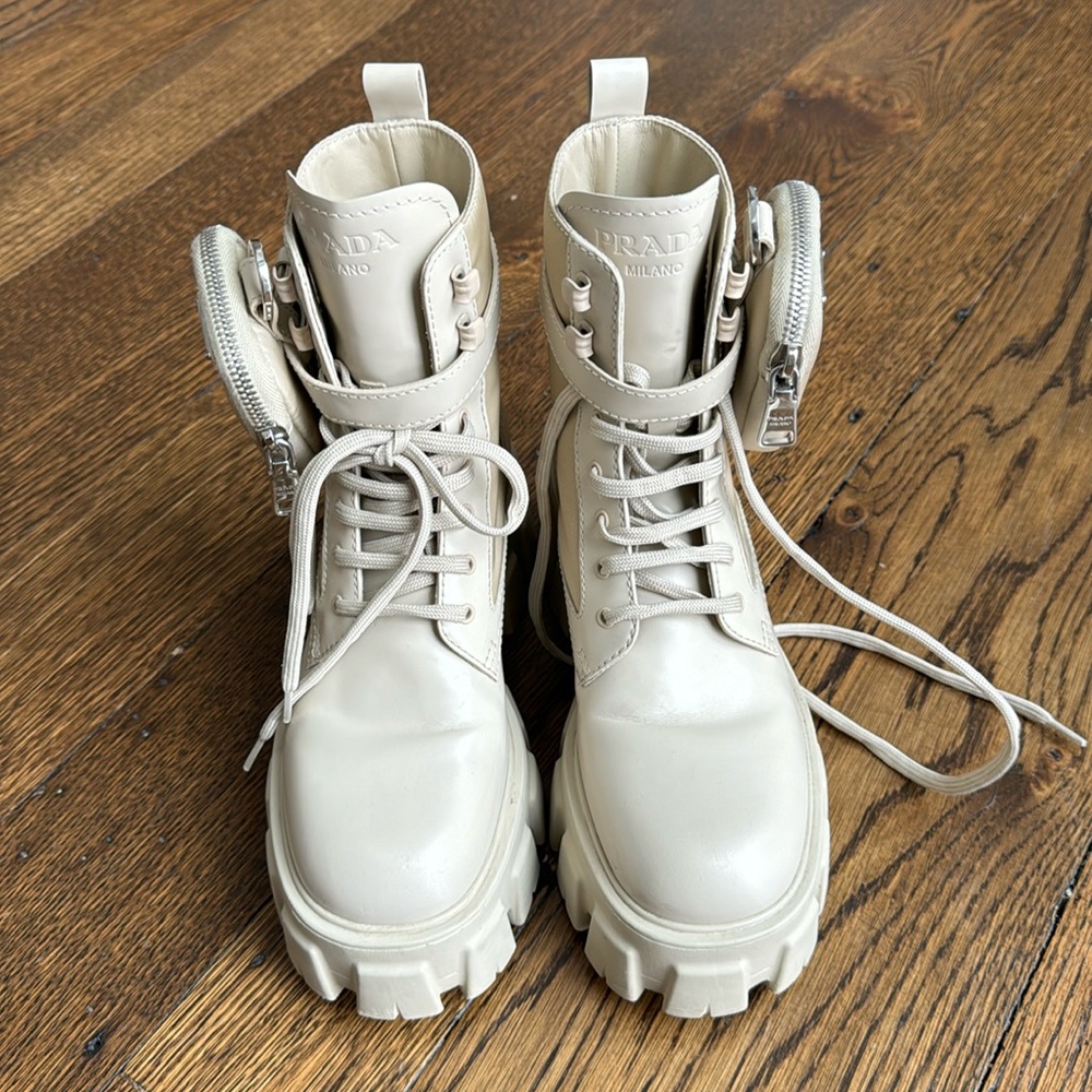 Prada Monolith boots